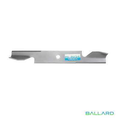 HIGH-LIFT Mower Blades: 18 5/8" Long, 7 Point Star Center Hole (Three Blade System)
